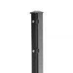Pfosten mit Abdeckleiste Anthrazit RAL 7016 | 2030